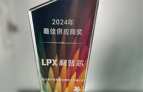 利普芯微電子榮獲華潤微電子2024年“最佳供應商獎”！